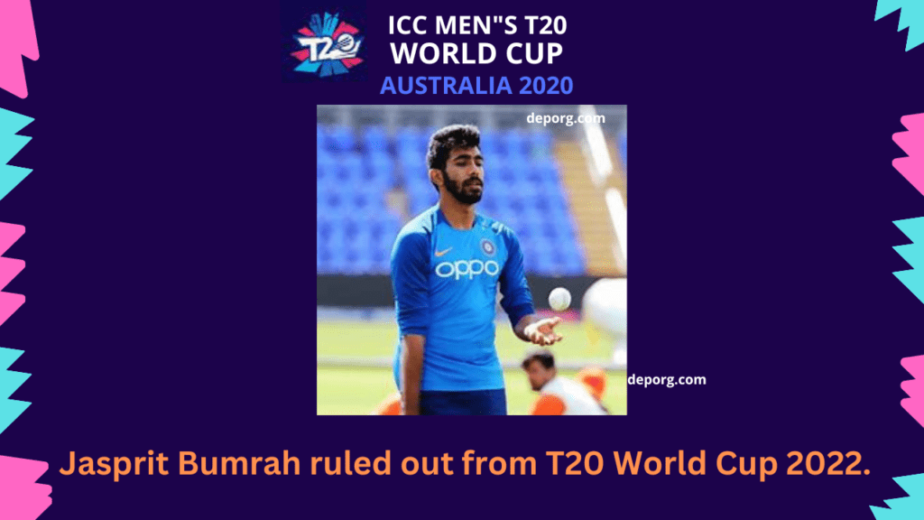 Jasprit Bumrah ruled out from home Series