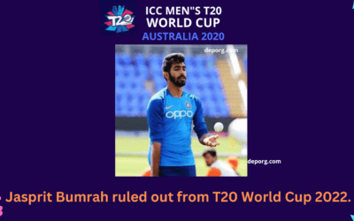 Jasprit Bumrah ruled out from SA Series – Can be from T20 World Cup 2022?